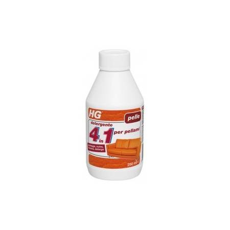 HG 4 in 1 cleaner for leather 250 ml