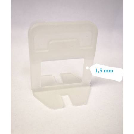 Laschen 1,5 mm Verlegehilfe für Fliesen Block Level Evo