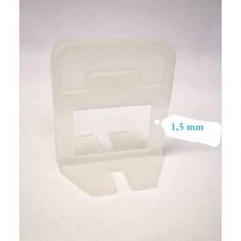 Clips 1,5 mm Tile Leveling Spacers Block Level Evo