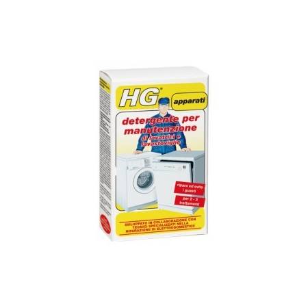 HG detergente per manutenzione di lavatrici e lavastoviglie 2x100gr