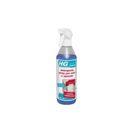 HG detergente spray per vetri e specchi 500 ml