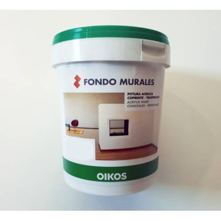 Fondo Murales Oikos white primer for decorative painting