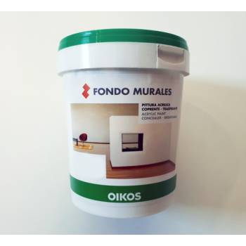 Fondo Murales Oikos white primer for decorative painting